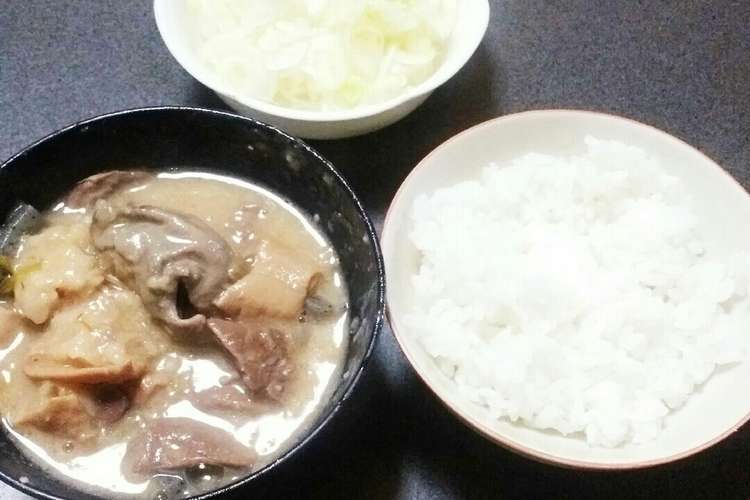牛もつ煮込み 自分メモ レシピ 作り方 By みるきーーーー クックパッド 簡単おいしいみんなのレシピが359万品