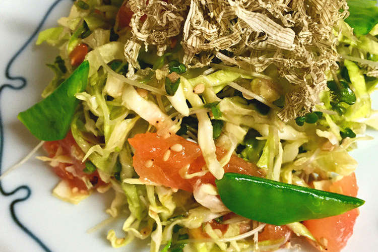 白ワインにぴったり とろろ昆布サラダ レシピ 作り方 By ｄｊまりりんまん クックパッド 簡単おいしいみんなのレシピが359万品