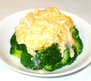 ブロッコリー卵サラダ♪ブロッコリー茹で方の画像