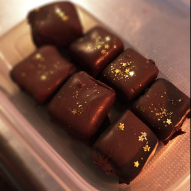 バレンタイン向けキャラメル香る生チョコ♡