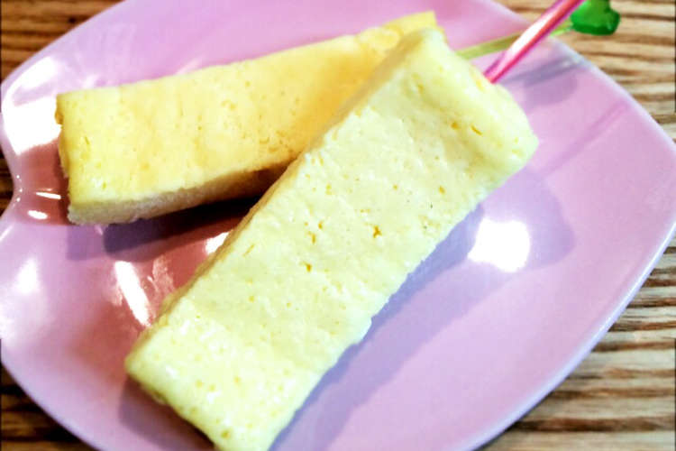 ひとくちアイスレモンチーズケーキ レシピ 作り方 By 清蔵 クックパッド
