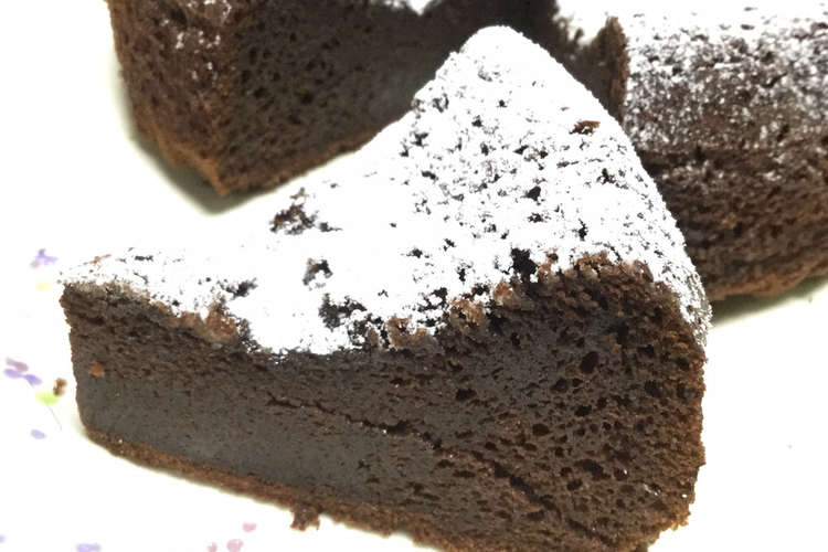 ガトーショコラ 材料2つ コストコチョコ レシピ 作り方 By シフォンクック クックパッド 簡単おいしいみんなのレシピが355万品