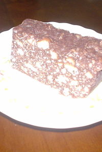 焼かない濃厚チョコレートケーキ