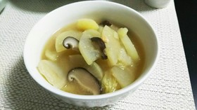 野菜たっぷりお味噌汁風スープ