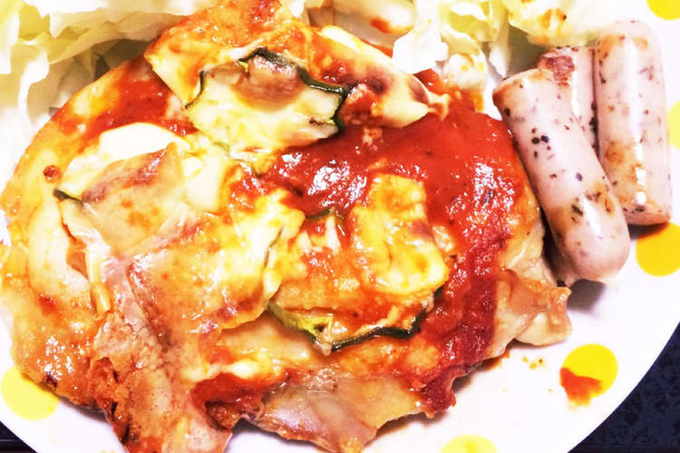 鶏もも肉のピッツァイオーラ風 レシピ 作り方 By かっちゃんonly クックパッド 簡単おいしいみんなのレシピが360万品