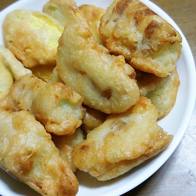 餅とり粉入り天ぷら レシピ 作り方 By 三菜1222 クックパッド 簡単おいしいみんなのレシピが366万品