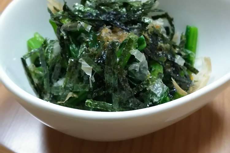 子どもｳｹ ほうれん草のおひたし レシピ 作り方 By 蒼菜 クックパッド 簡単おいしいみんなのレシピが352万品