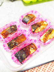 冷凍レシピ♪お弁当のおかず♪鯖の塩焼き♪の写真