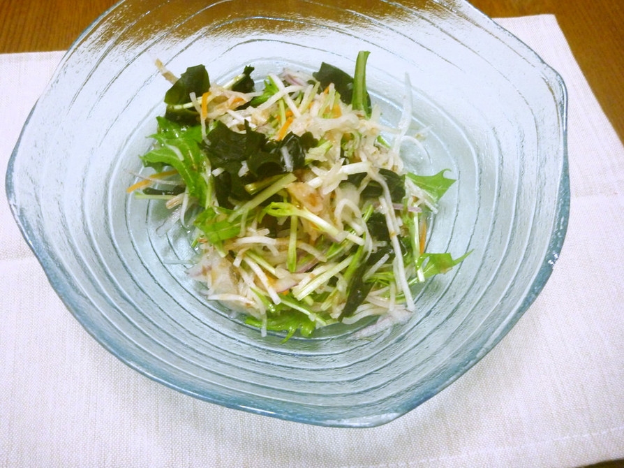 乾燥わかめde海藻サラダの画像