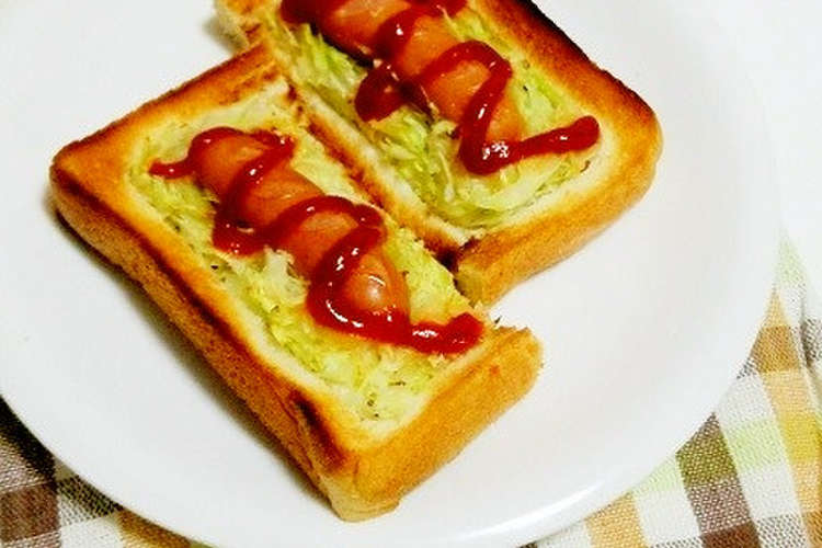 ホットドッグのつもりトースト レシピ 作り方 By ウメ吉さん クックパッド