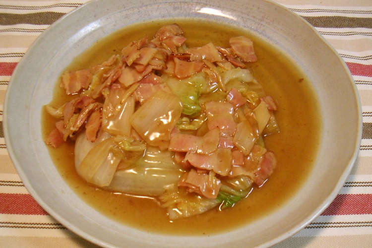 寒い日には温かい白菜のあっさりあんかけ レシピ 作り方 By なすびおやじ クックパッド 簡単おいしいみんなのレシピが366万品