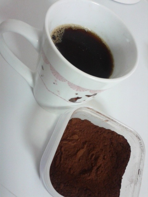ブラックチョコーヒーの画像