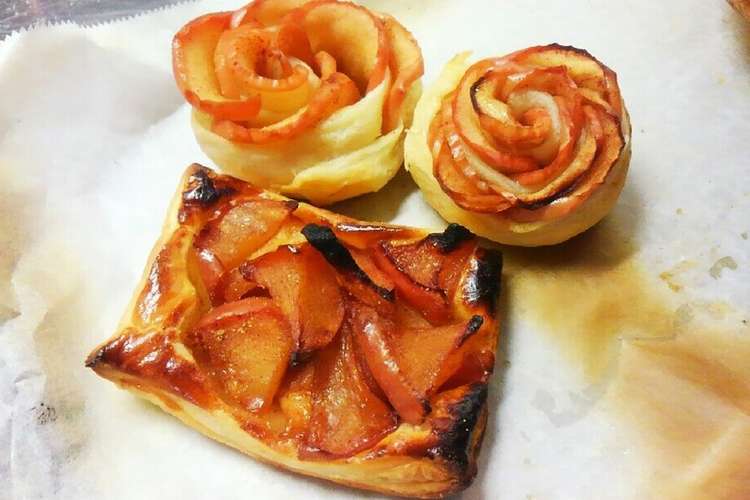 薔薇の花びら形のアップルパイ レシピ 作り方 By ゆき姉19 クックパッド 簡単おいしいみんなのレシピが365万品