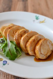 鶏むね肉のチャーシュー【作りおき】の写真