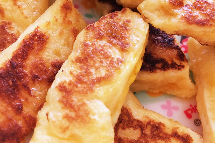 離乳食 中期 手づかみフレンチトースト レシピ 作り方 By どこまでもかあちゃん クックパッド 簡単おいしいみんなのレシピが360万品