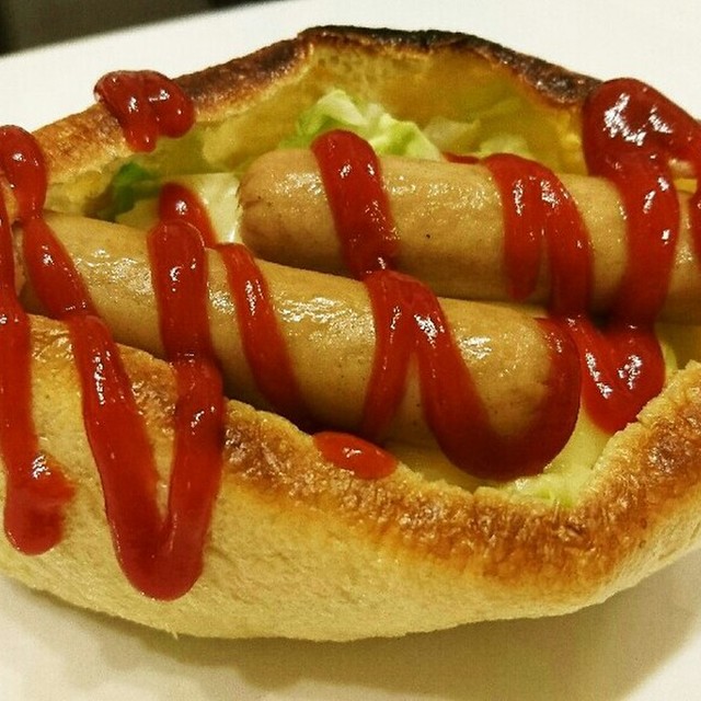糖質制限 超簡単 油揚げでホットドッグ レシピ 作り方 By ともぴぴぴ クックパッド