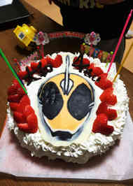 みんなの 仮面ライダーゴースト ケーキ レシピが16品 クックパッド