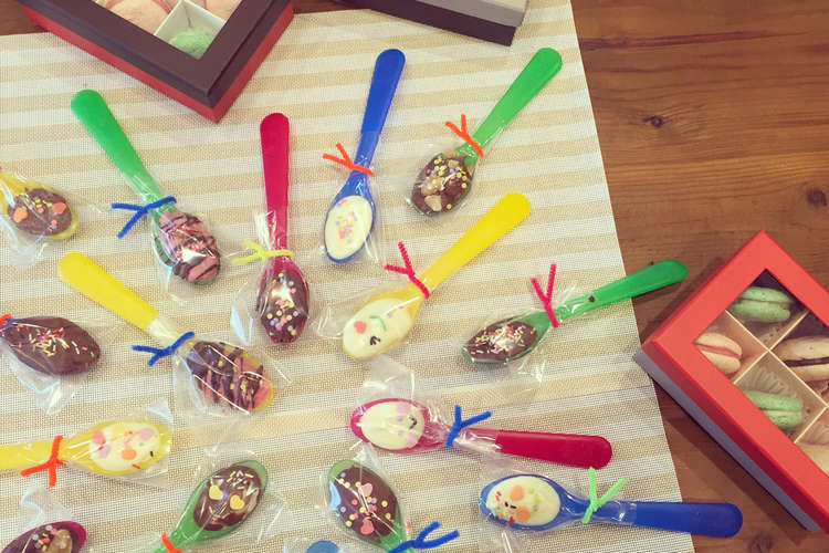 子供にも友チョコにも簡単スプーンチョコ レシピ 作り方 By ららららり クックパッド 簡単おいしいみんなのレシピが354万品