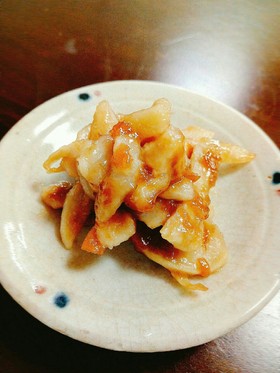 切り干し大根の梅ぽん炒め~ポリポリ~