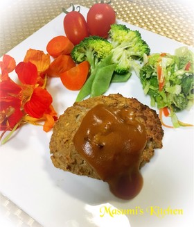 大豆でヘルシーベジバーク♪