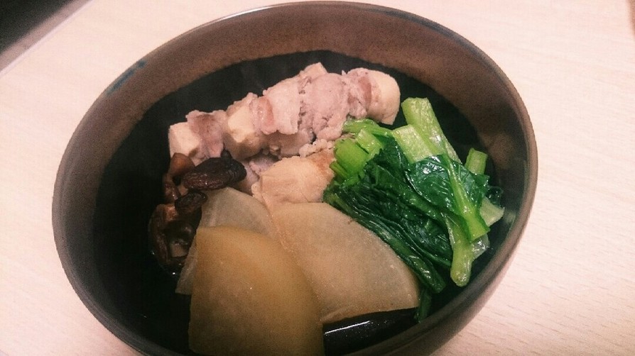 ローカーボ  高野豆腐の豚肉巻き煮の画像