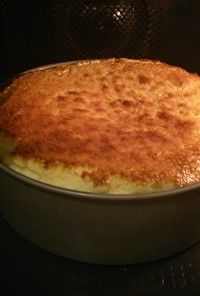 焼き立てフワフワ　スフレチーズケーキ