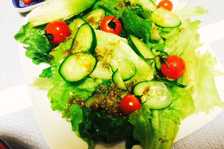 イタリアンサラダ バジルペースト レシピ 作り方 By Nonkapi クックパッド 簡単おいしいみんなのレシピが360万品