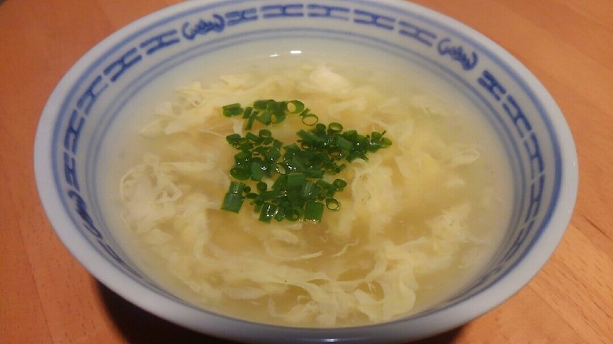 中華風玉子スープの画像