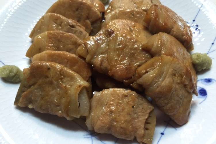 花粉症におすすめ レンコンの豚肉巻 簡単 レシピ 作り方 By 管理栄養士かな クックパッド 簡単おいしいみんなのレシピが374万品