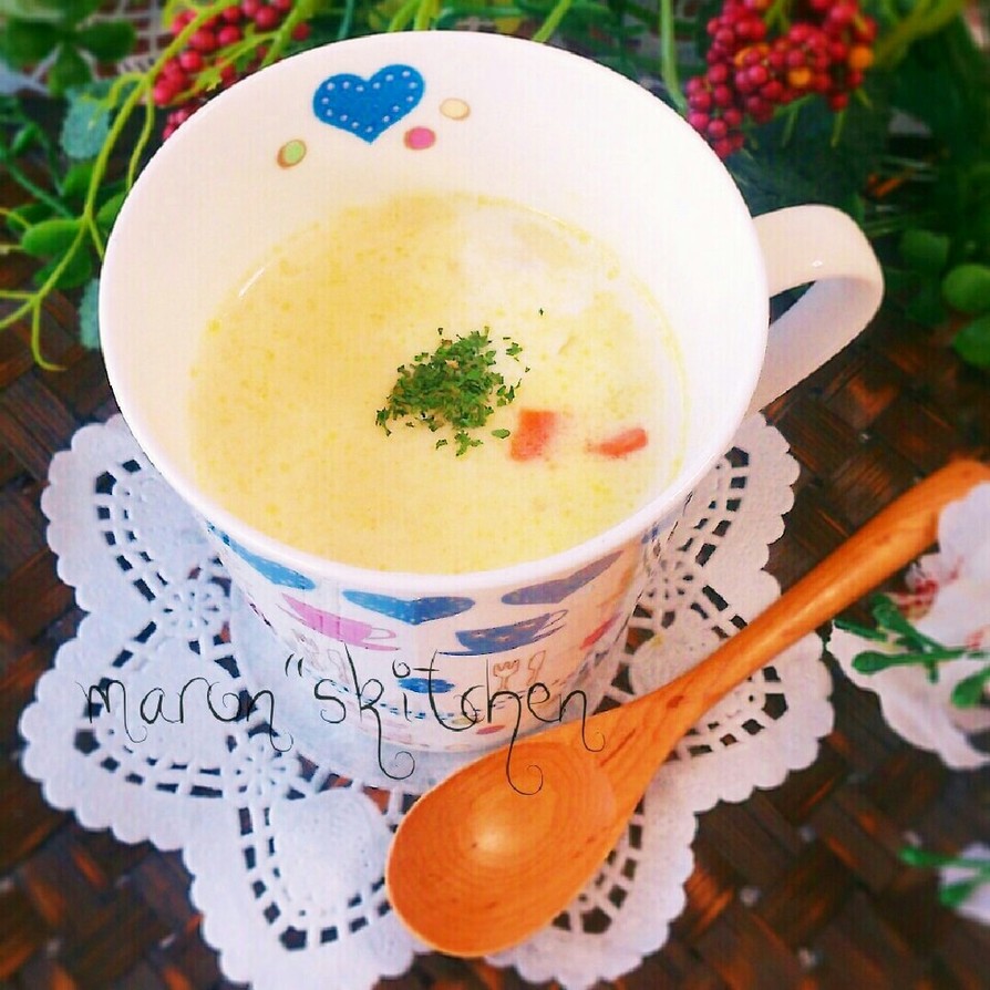 食べる野菜の♡ワンカップクリームスープの画像