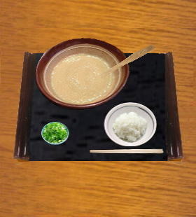 とろろ汁(アサリ風味)