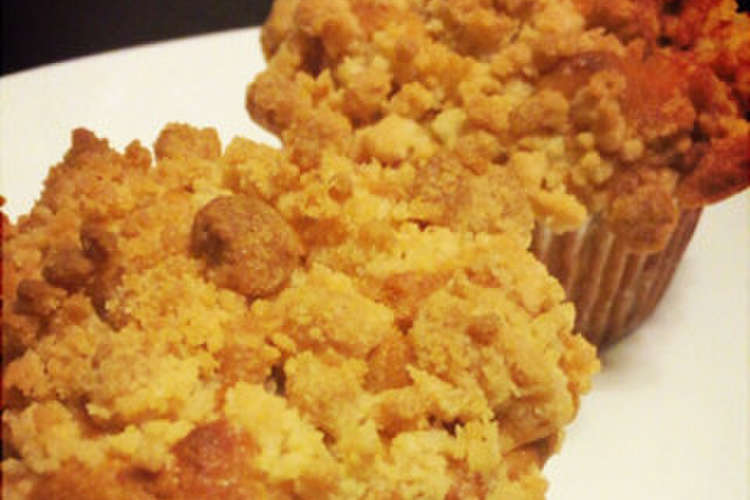本格 りんごとクランブルのカップケーキ レシピ 作り方 By Funcooking クックパッド