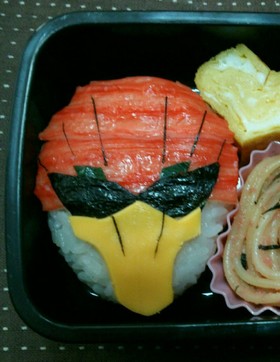 キャラ弁 ジュウオウジャー 簡単作成!