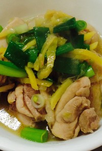 ベトナム料理 鶏肉の生姜炒め