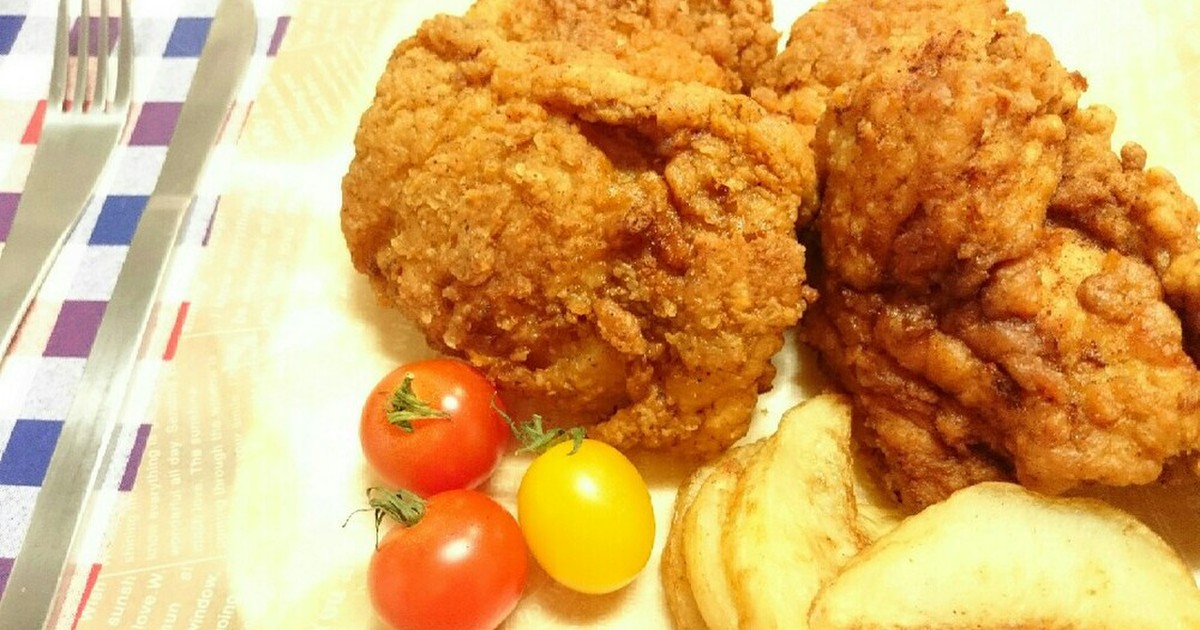 美味しさno １ Kfc風フライドチキン レシピ 作り方 By 甘いもと クックパッド 簡単おいしいみんなのレシピが354万品