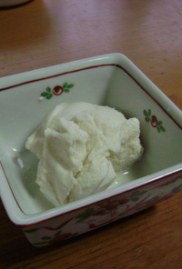 豆乳アイス - 杏仁豆腐風味