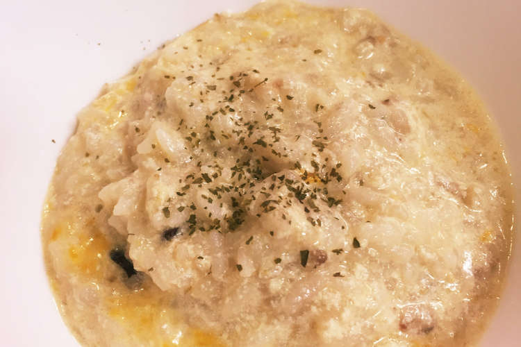 リメイク 豆乳鍋後のチーズリゾット レシピ 作り方 By クックメガネぱぱ クックパッド 簡単おいしいみんなのレシピが360万品