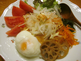鶏むね肉の焼き鳥丼 +マヨ