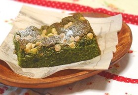 濃厚!抹茶のブラウニー