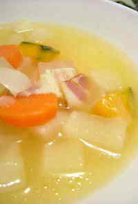 根菜のほこほこスープ