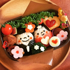 簡単♡可愛い♡ひな祭り弁当♡キャラ弁☆