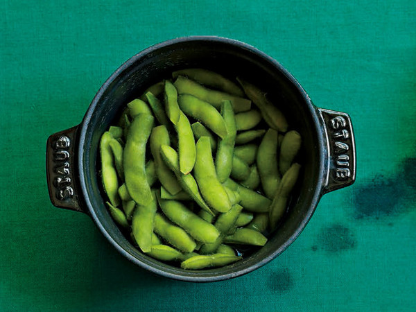 枝豆の塩蒸し