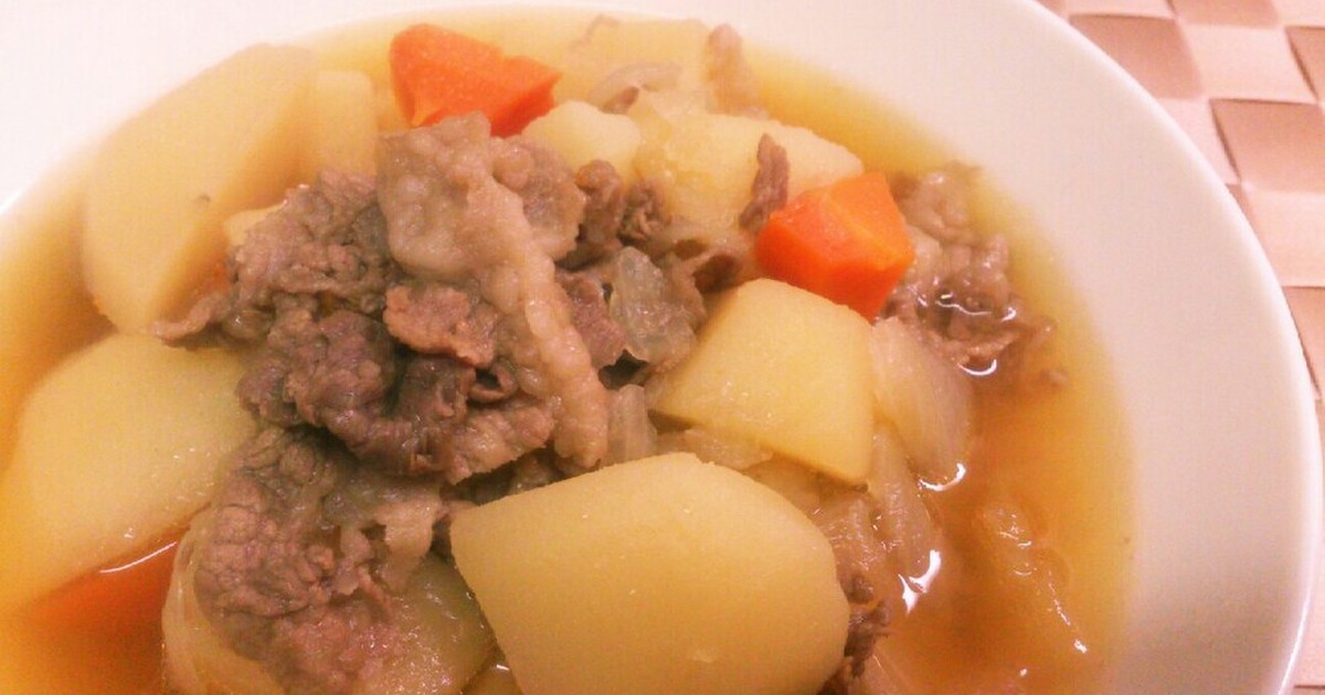 基本の和食 簡単 美味しい 肉じゃが レシピ 作り方 By はぁちゃんｍａｍａ クックパッド 簡単おいしいみんなのレシピが366万品
