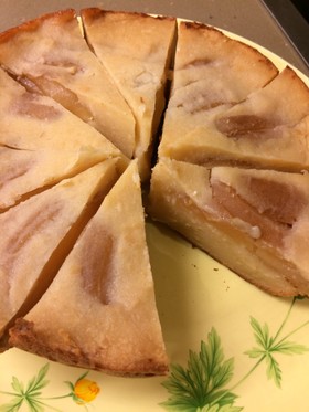 生おから&甘酒で炊飯器リンゴケーキ