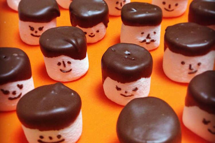 簡単 かわいい 顔マシュマロ レシピ 作り方 By 今日子 クックパッド 簡単おいしいみんなのレシピが356万品