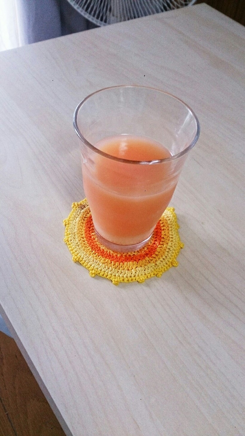 簡単☆甘酒グレープフルーツジュース割の画像