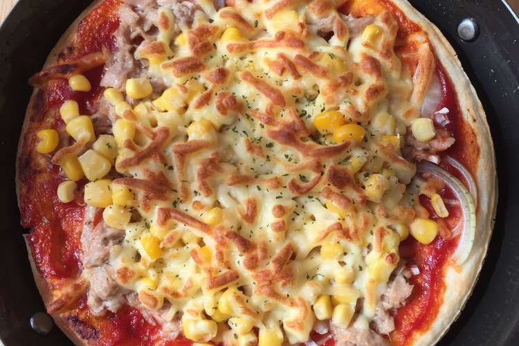 スキレットで簡単 10分ピザ レシピ 作り方 By Akaru クックパッド