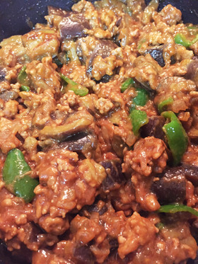 3歳から☆簡単ナスとひき肉のカレー