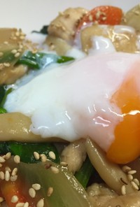 簡単‼鶏むね肉と野菜のアジアン