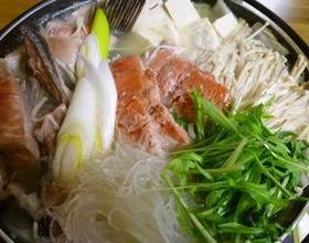 ★ニンニクで作る石狩風味噌鍋★